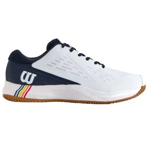 Wilson Rush Pro Ace Clay RG White/Navy Blazer