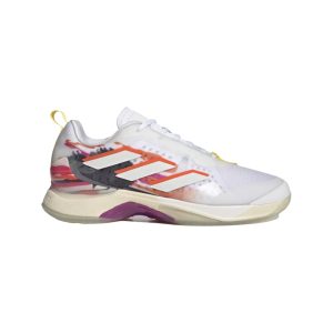 Adidas Avacourt Women Cloud White/Zero Metalic/ Impact Yellow - OLD