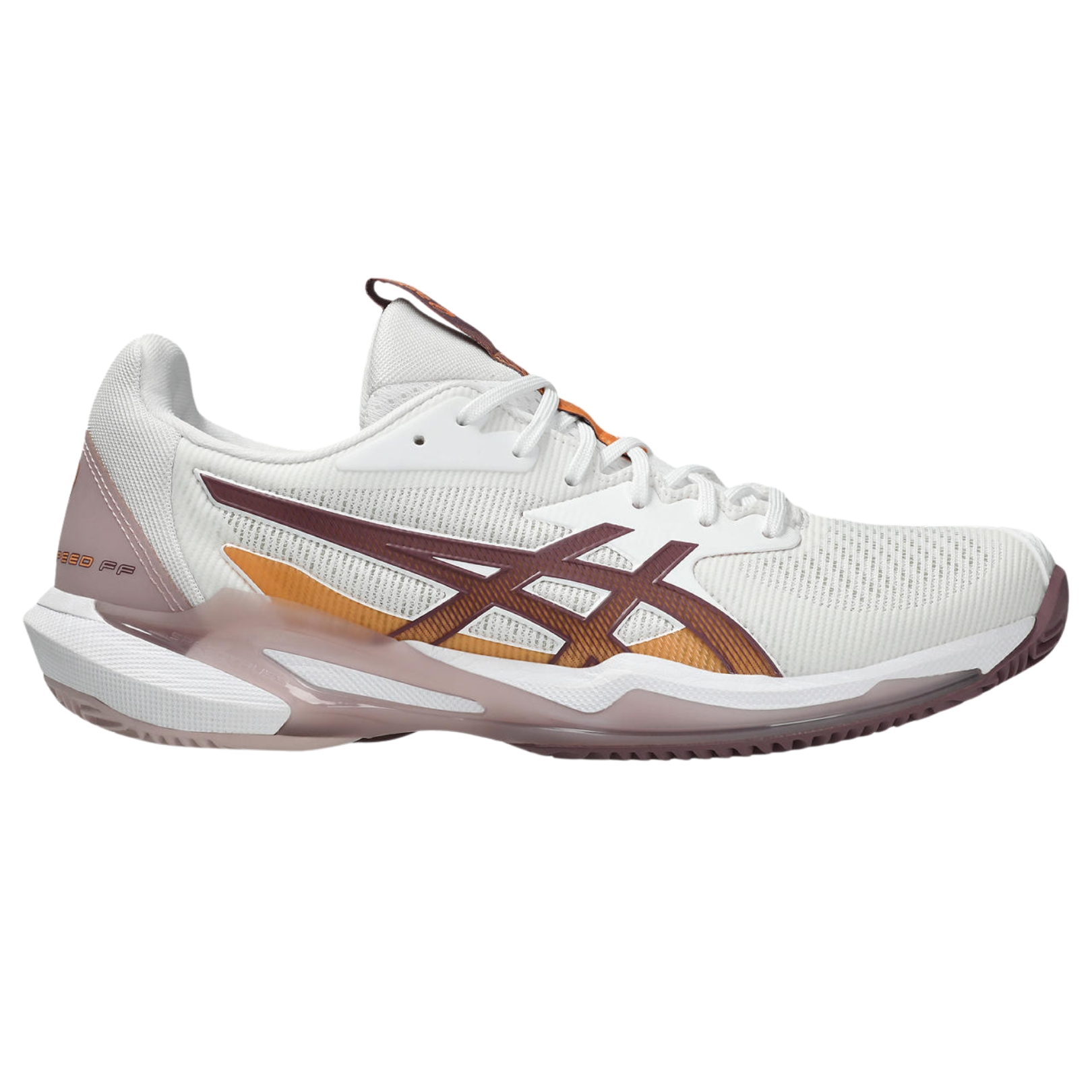 Asics Solution Speed FF 3 Clay Women White/Dusty Mauve - OLD