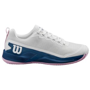 Wilson Rush Pro 4.5 Clay Women White/Ensign Blue/Pirouette - OLD