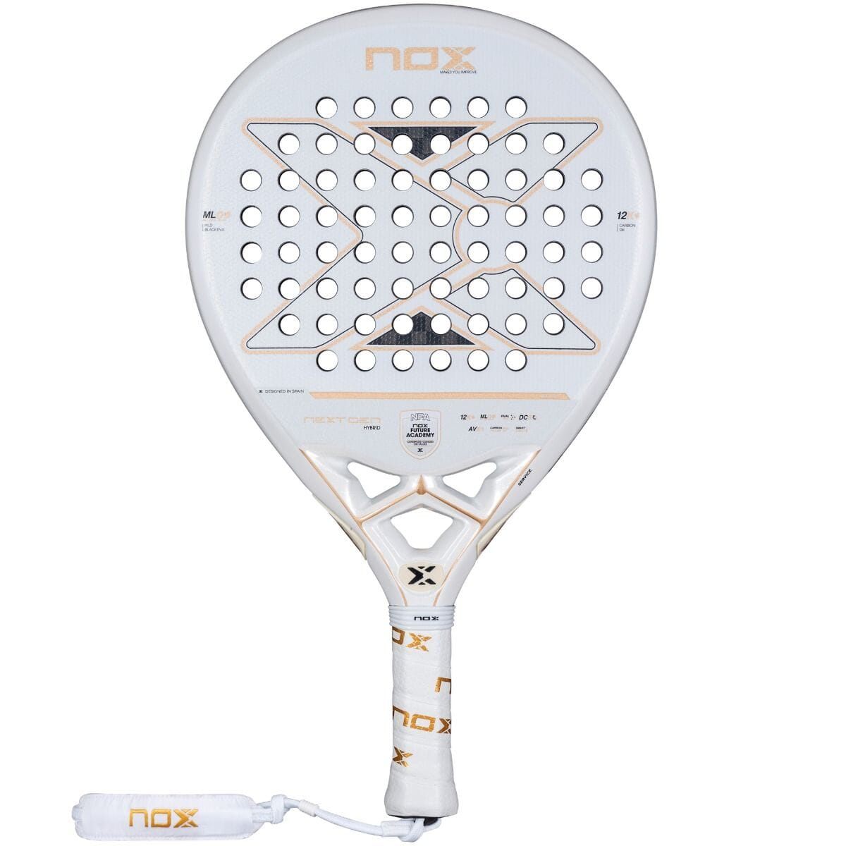 NOX Nextgen Pro Hybrid 12K NOX padel bat