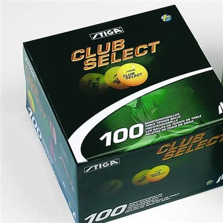 Stiga Club Select (100 stk.) bordtennisbolde