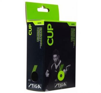 Stiga Cup (6 stk.) bordtennisbolde