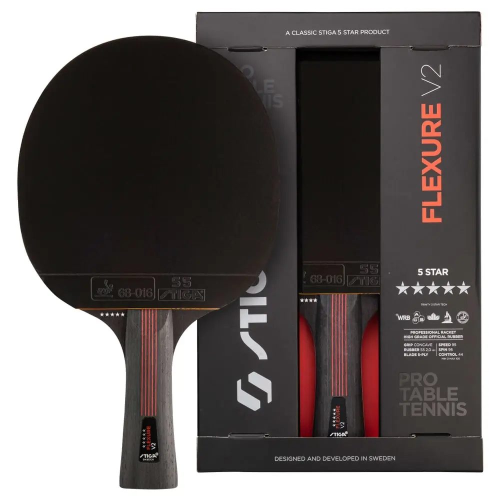 Stiga Flexure V2 — 5-stjernet bordtennisbat